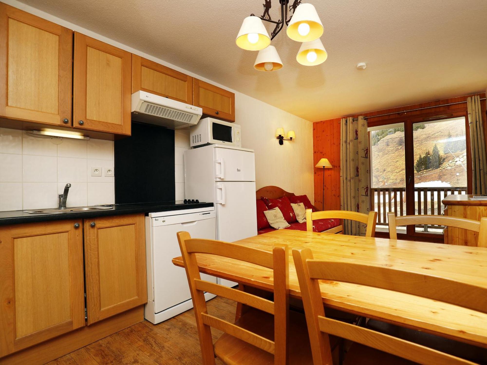 B304- Appartement 2 Pieces 4 Personnes Orcières Dış mekan fotoğraf